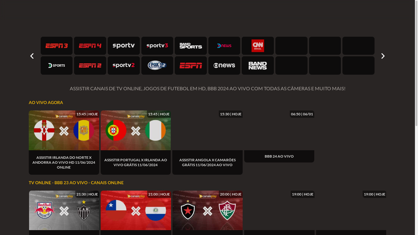 the desktop screenshot of canaisplay.com