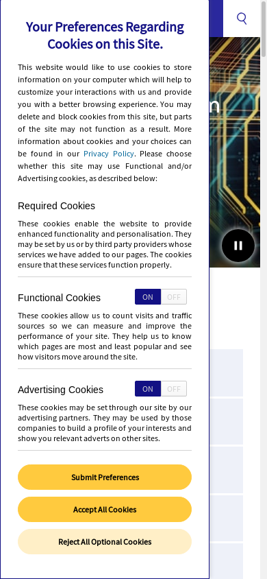 the mobile screenshot of www.renesas.com