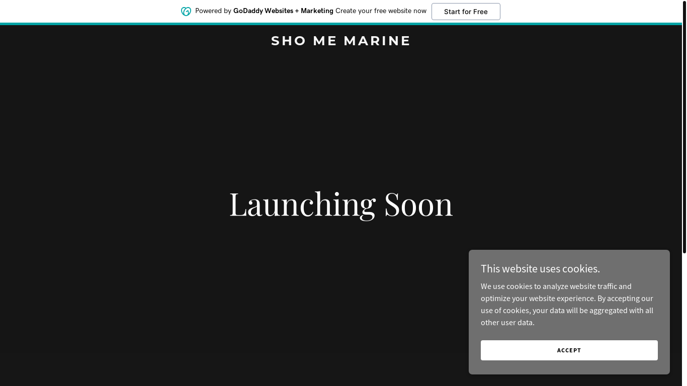 the desktop screenshot of sho-memarine.com