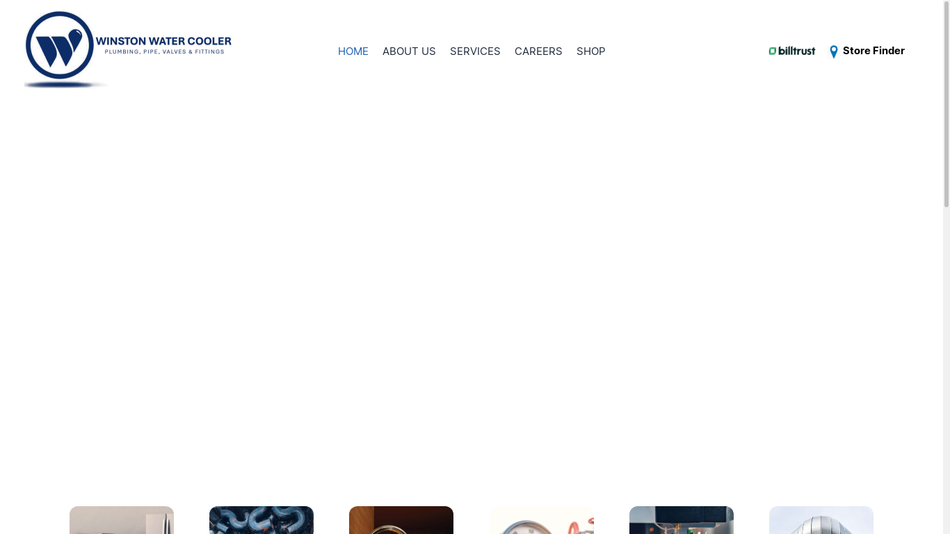 the desktop screenshot of www.winstonwatercooler.com