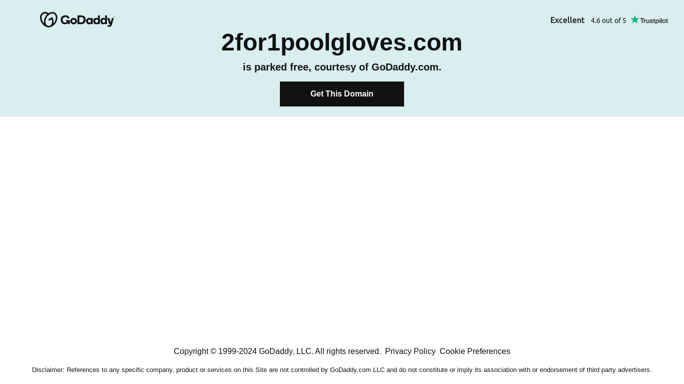 the desktop screenshot of 2for1poolgloves.com