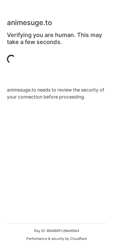 the mobile screenshot of animesuge.to