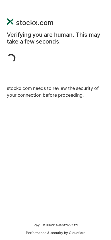the mobile screenshot of stockx.com