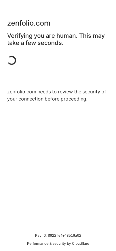 the mobile screenshot of zenfolio.com