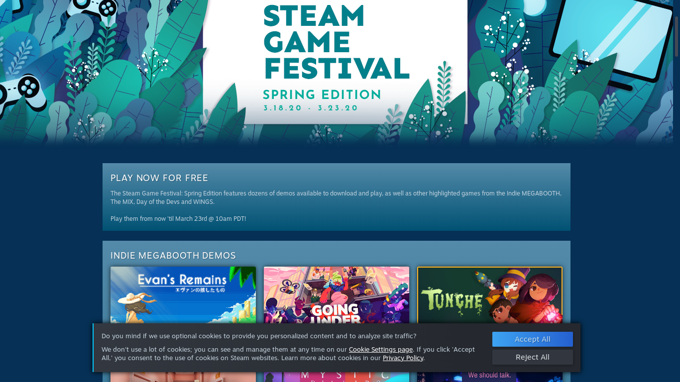 the desktop screenshot of store.steampowered.com