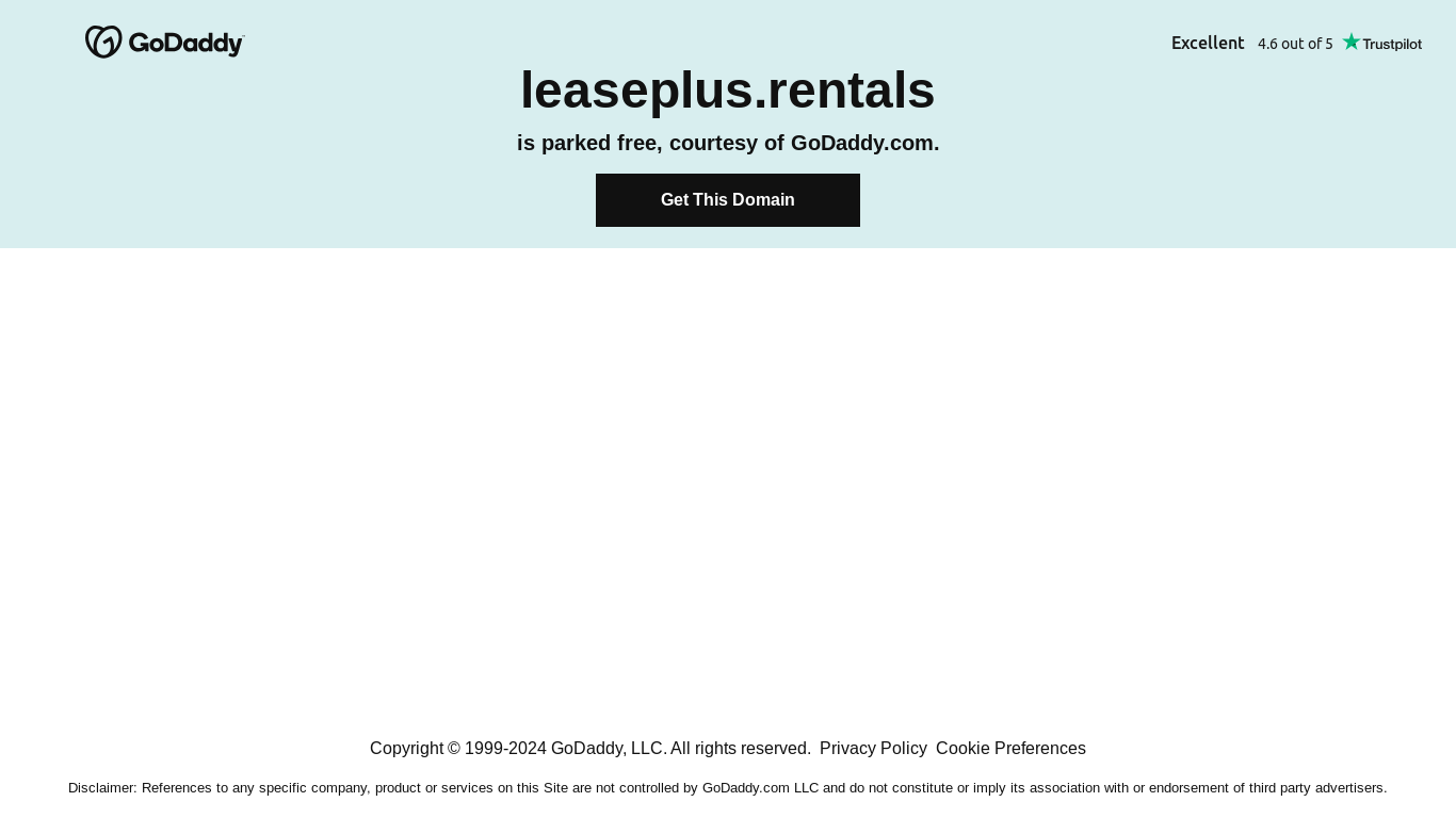 the desktop screenshot of leaseplus.rentals