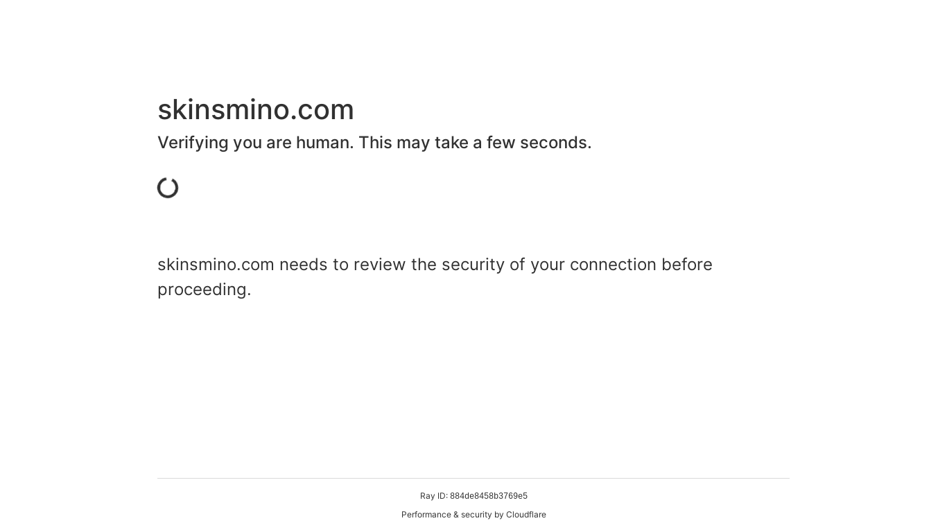 the desktop screenshot of skinsmino.com