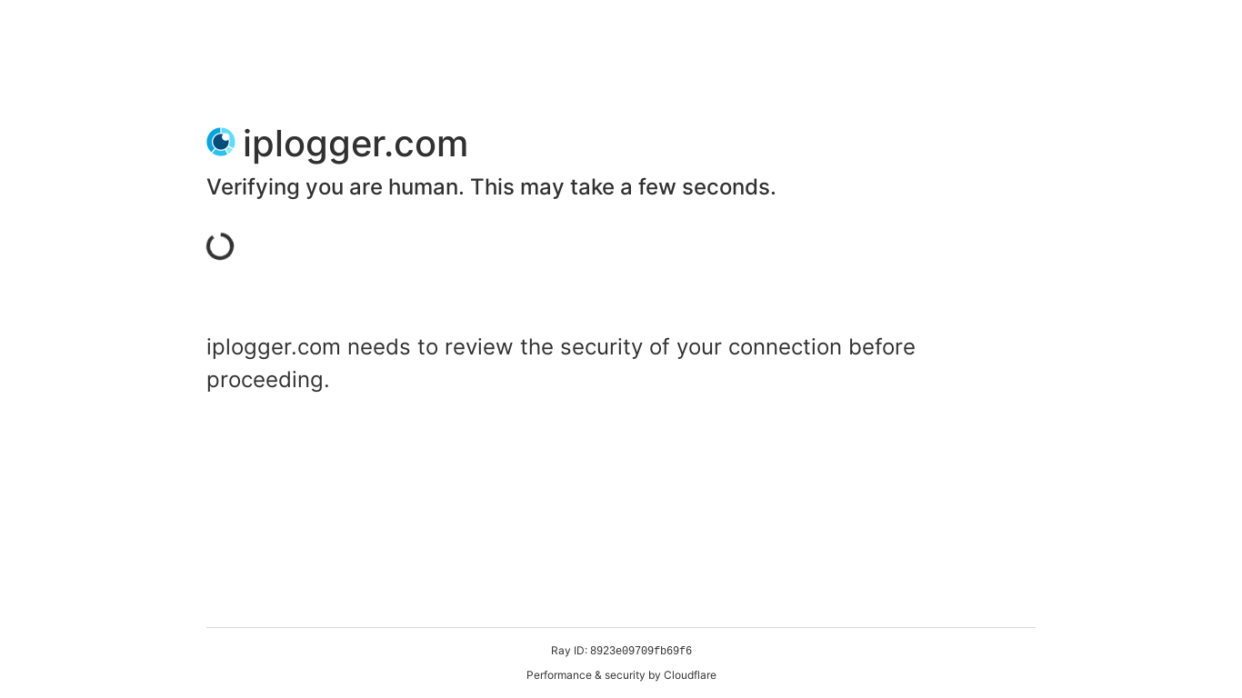 the desktop screenshot of iplogger.com