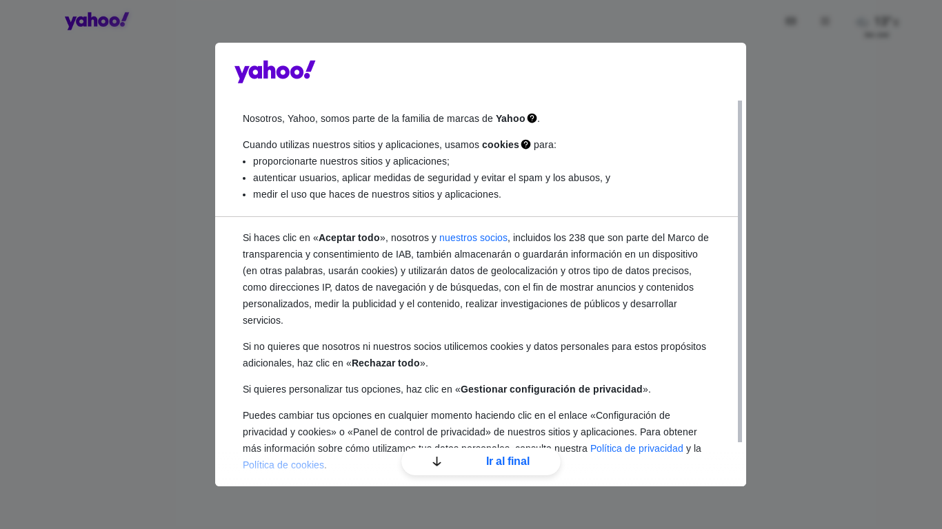 the desktop screenshot of consent.yahoo.com