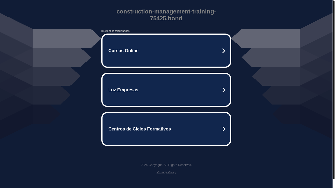 the desktop screenshot of construction-management-training-75425.bond