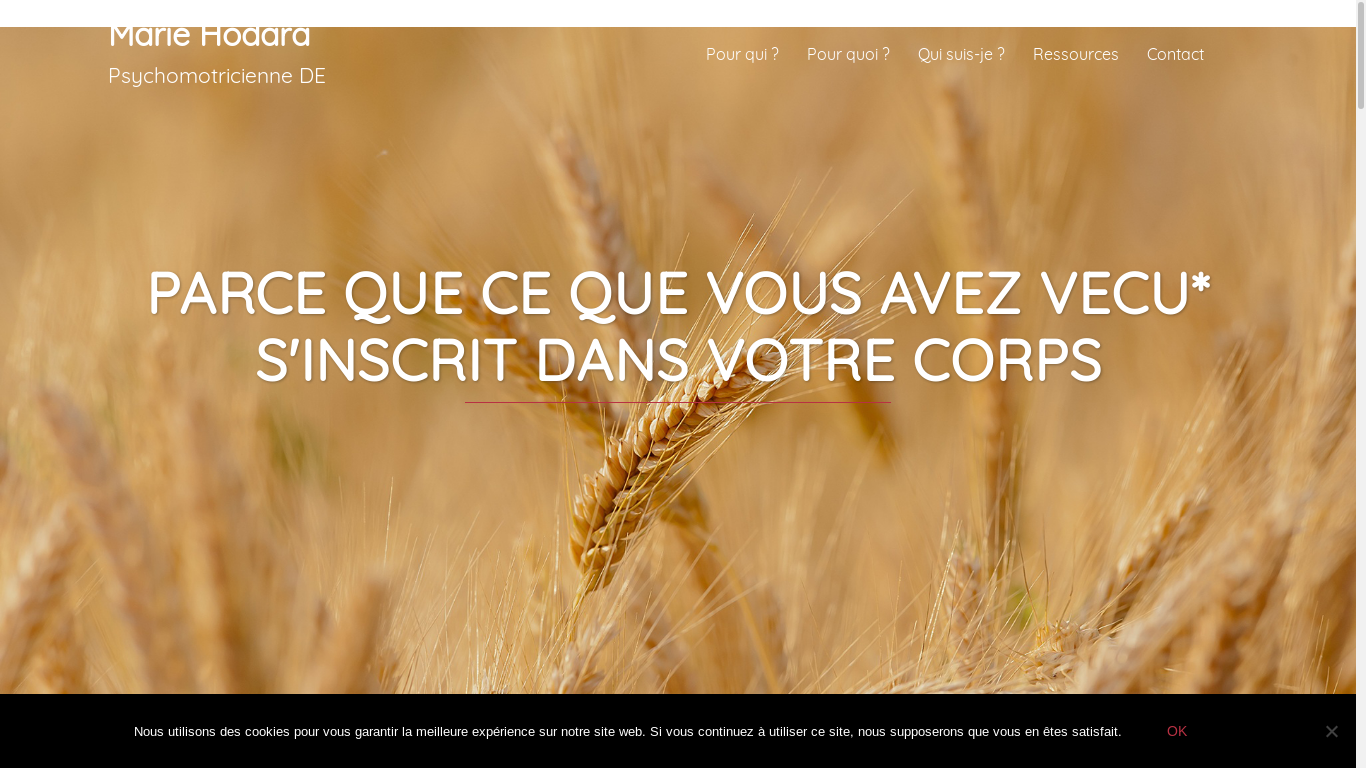 the desktop screenshot of corpsensouffrance.fr